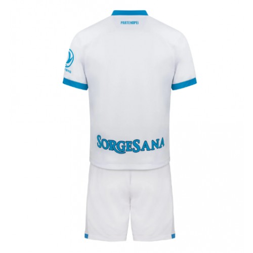 SSC Napoli Bortaställ Barn 2026-27 Kortärmad (+ Korta byxor)